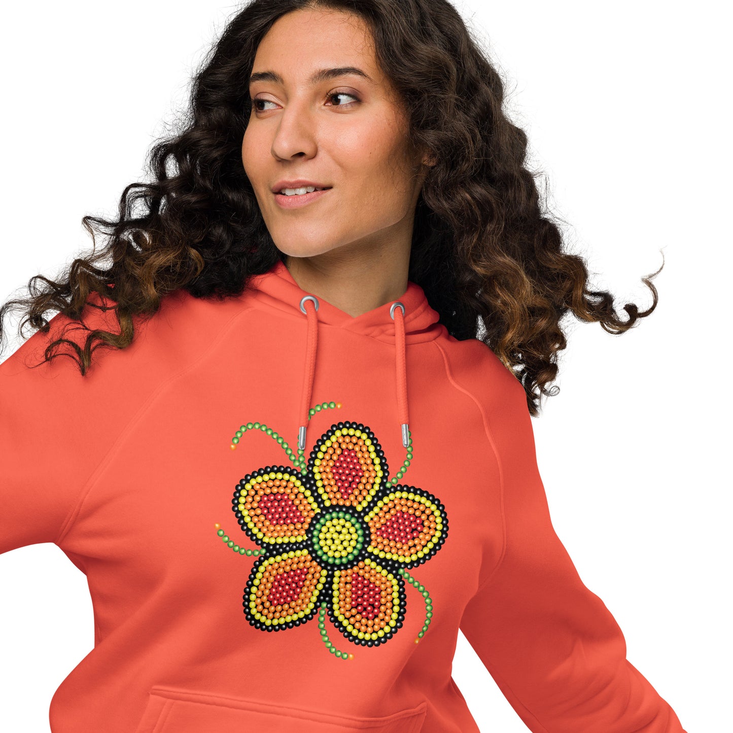 HEAR OUR VOICES Hoodie (orange: front & back logos)